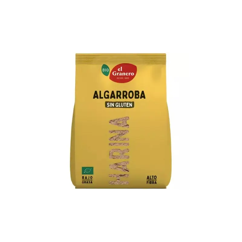 Harina Algarroba sin gluten Bio 500 gr. El granero integral