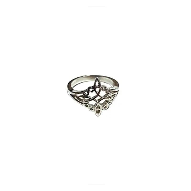 Anillo plata Nudo de Bruja mediano Eleggua