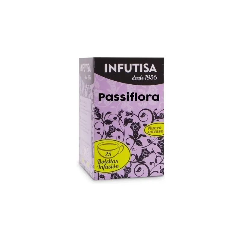 Pasiflora 25 filtros Infutisa – Infusión natural para la relajación y el descanso