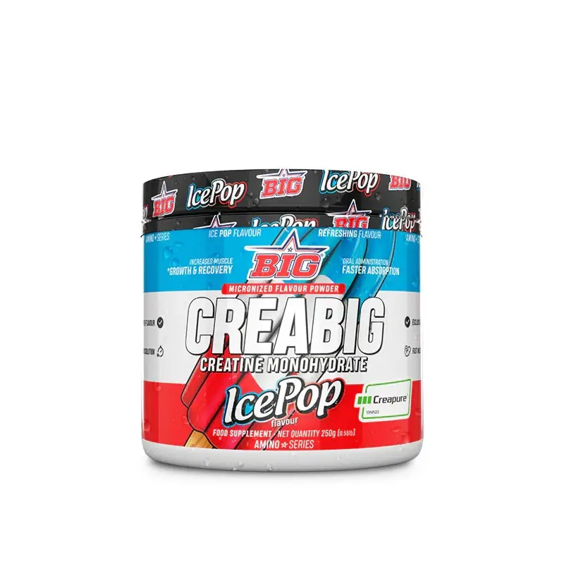 Creatina Creabig Icepop 250 g BIG – Fuerza y rendimiento