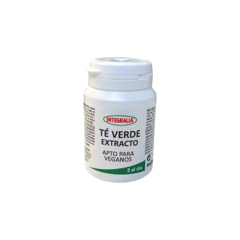 Té Verde Extracto Seco 60 cápsulas Integralia – Antioxidante y metabolismo