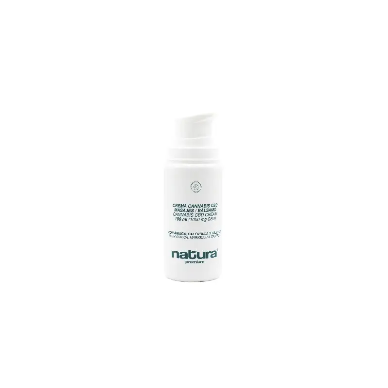 Crema CBD 1000 mg Árnica Caléndula 100 ml Natura Premium – Confort muscular