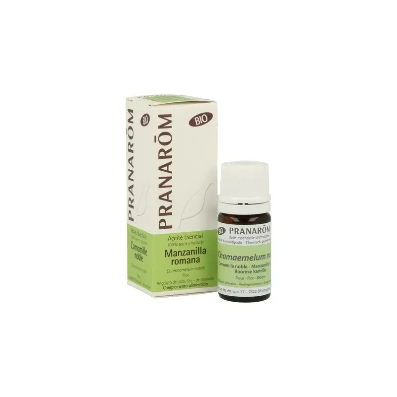 Aceite esencial Manzanilla romana flor 5 ml. Pranarom