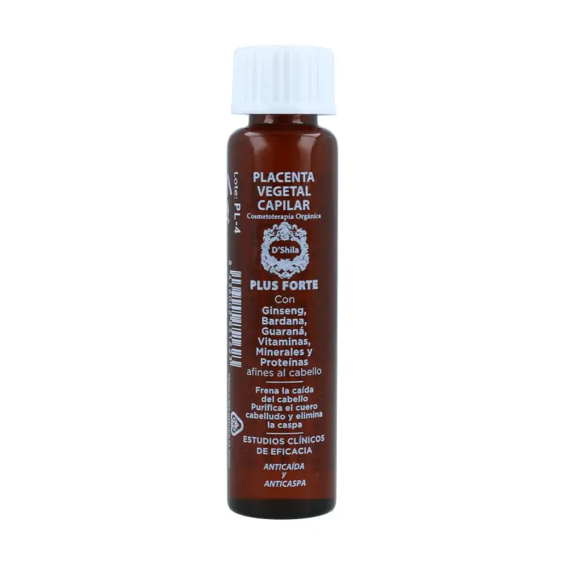 Placenta Vegetal Capilar Plus Forte D’Shila – Fortalecimiento capilar intensivo