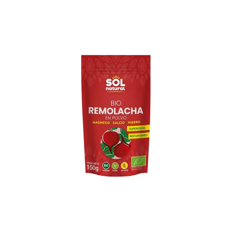 Remolacha polvo Bio 150 gr. Sol natural