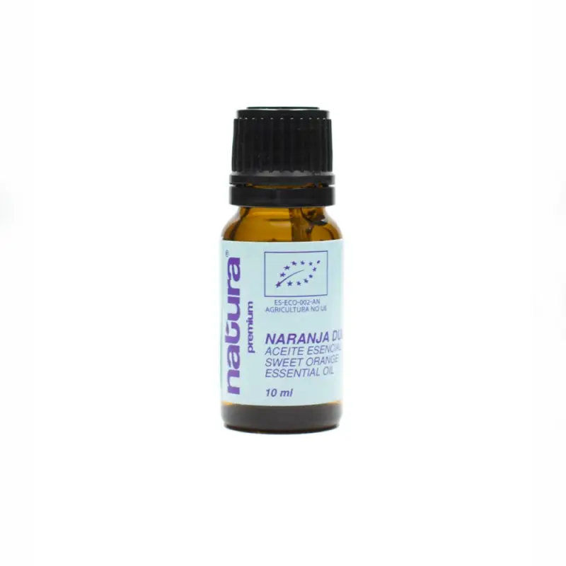 Aceite Esencial Naranja Dulce Bio 10 ml Natura Premium – Bienestar y aroma cítrico natural