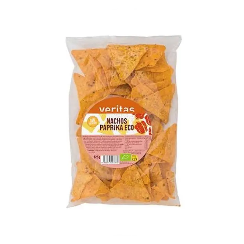 Nachos de maíz Paprika Bio 125 gr Veritas