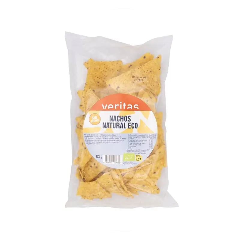 Nachos de maíz Bio 125 gr Veritas