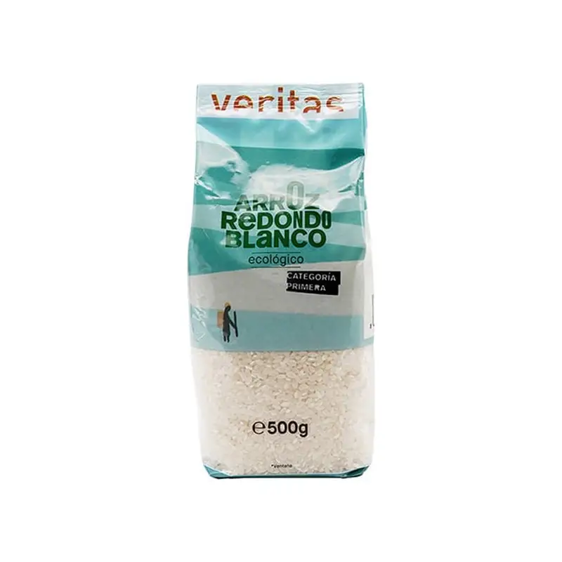 Arroz redondo blanco Bio 500 gr. Veritas