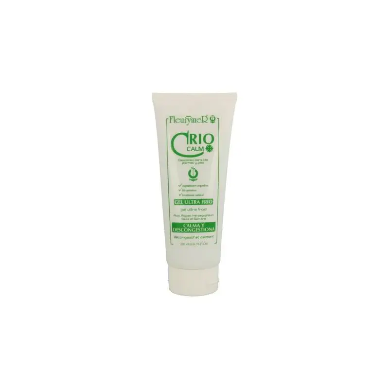 Crio Calm Gel Ultra Frío para Piernas 200 ml Fleurymer – Alivio para piernas cansadas