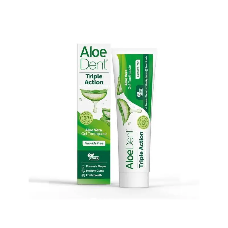 Dentífrico Aloedent Triple Acción Optima – Higiene bucal natural