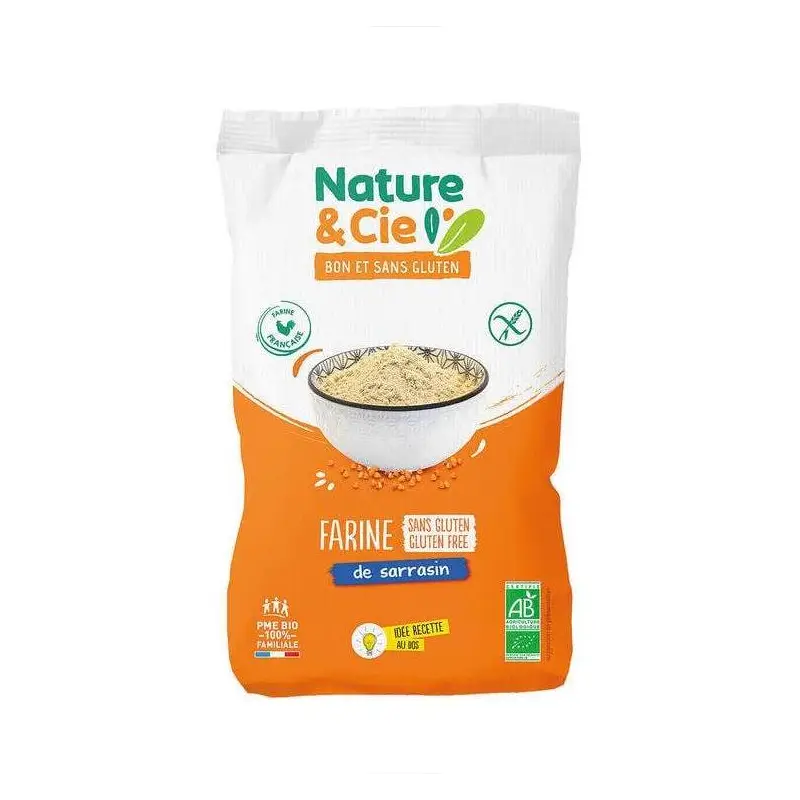 Harina Trigo Sarraceno sin gluten Bio 500 gr. Nature & Cie