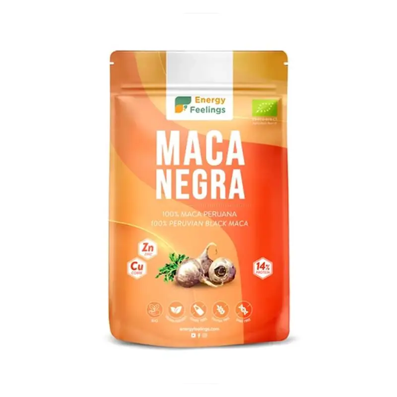 Maca negra polvo Bio 500 gr. Energy feelings