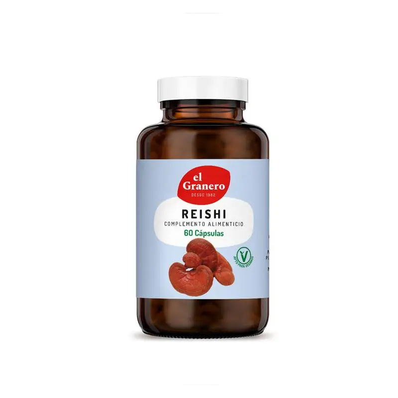 Reishi Forte 330 mg 60 cápsulas El Granero – Apoyo a las defensas
