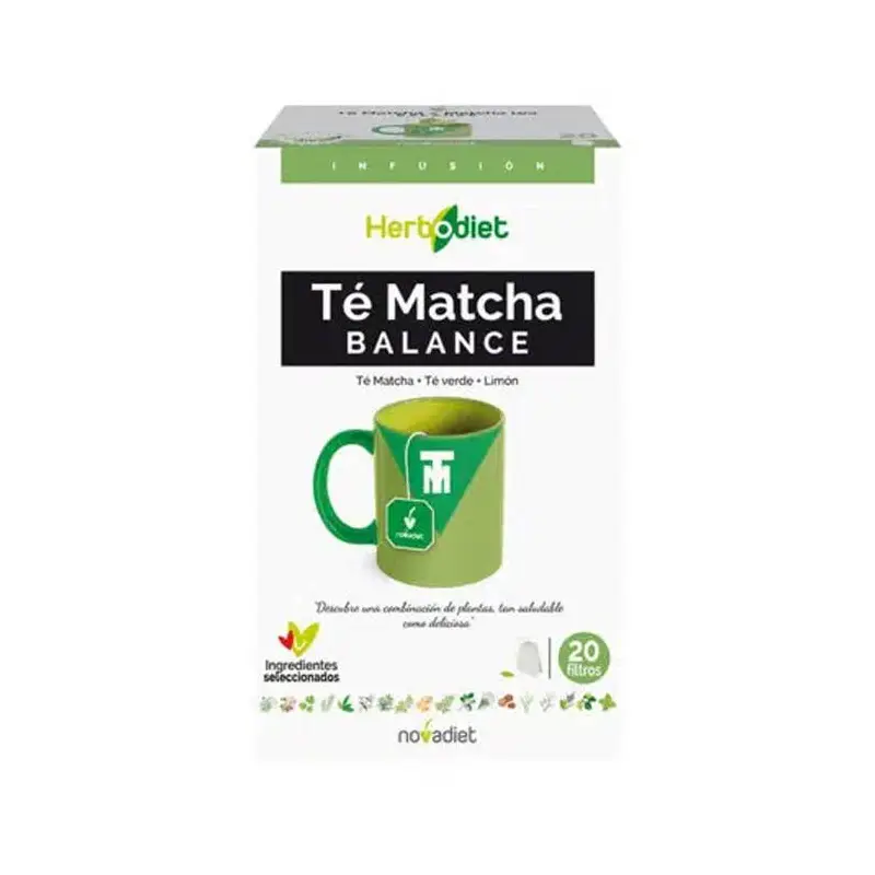 Herbodiet Té Marcha Balance 20 filtros Novadiet – Energía y vitalidad