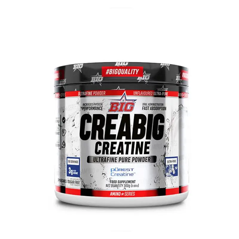Creatina Monohidrato Creabig Purest 300 g Big – Fuerza y rendimiento