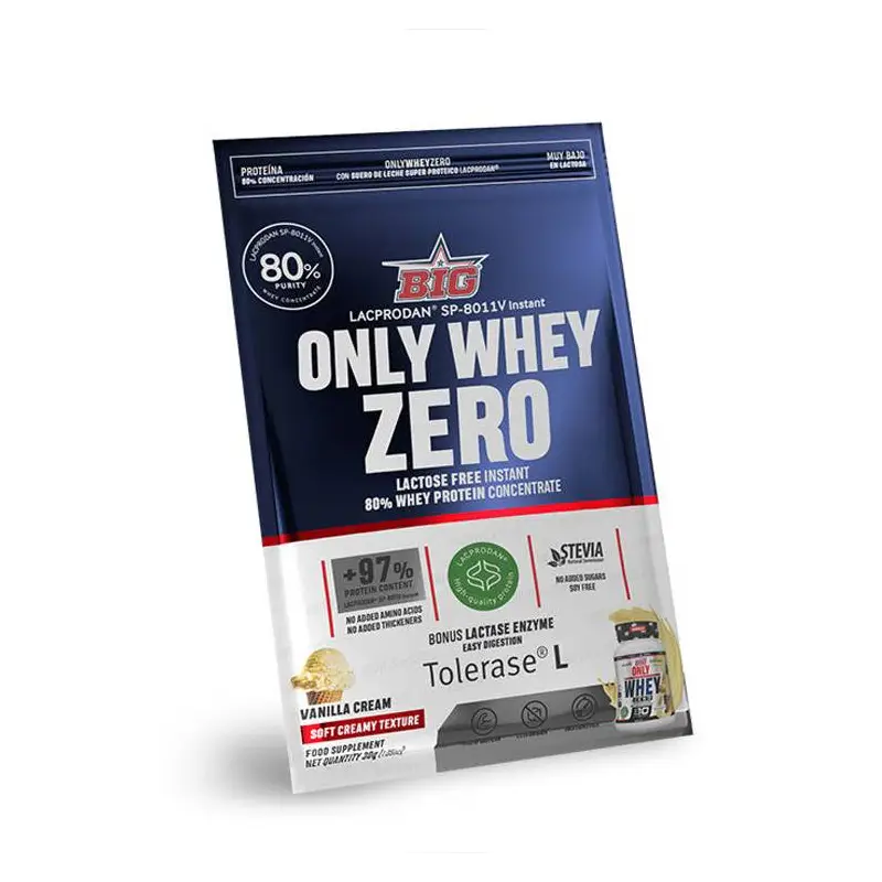 Only Whey Zero Vanilla Cream 30 g Big – Proteína whey