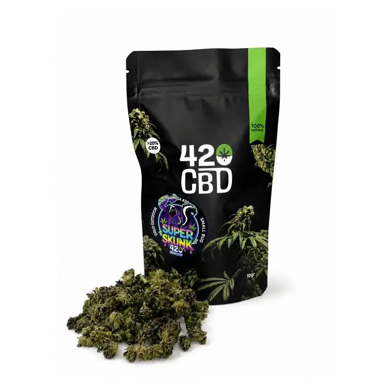Flores de cáñamo, cannabis CBD - Super skunk 10 gr. 420CBD