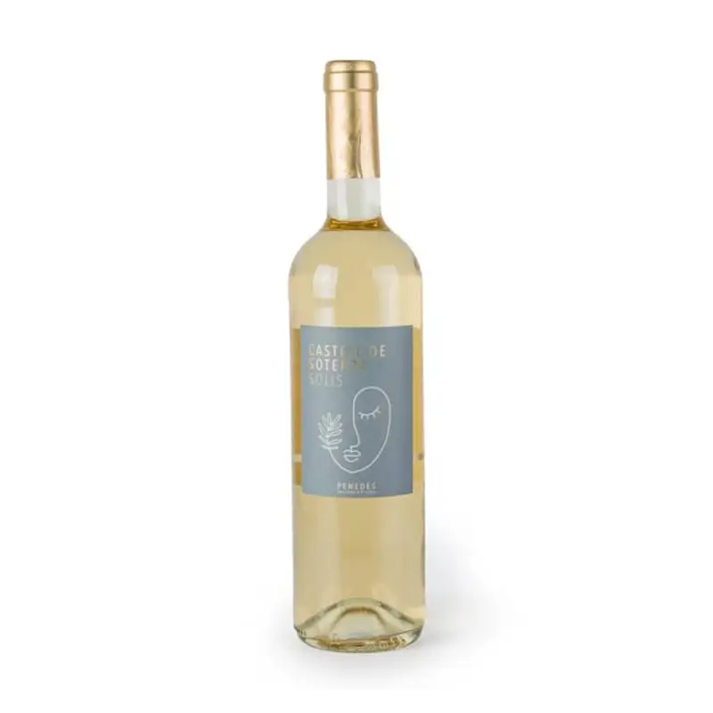 Vino blanco Solis D.O. Penedés 750 ml. Cstell de soterra