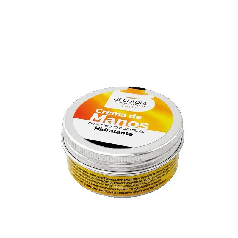Crema de manos Hidratante Belladel Bio 50 ml. Novadiet – Todo tipo de pieles