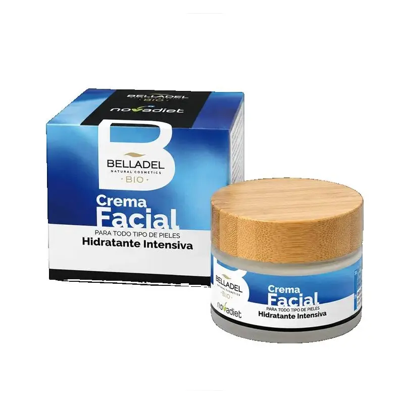 Crema Facial Hidratante Belladel Bio 50 ml Novadiet – Hidratación y nutrición